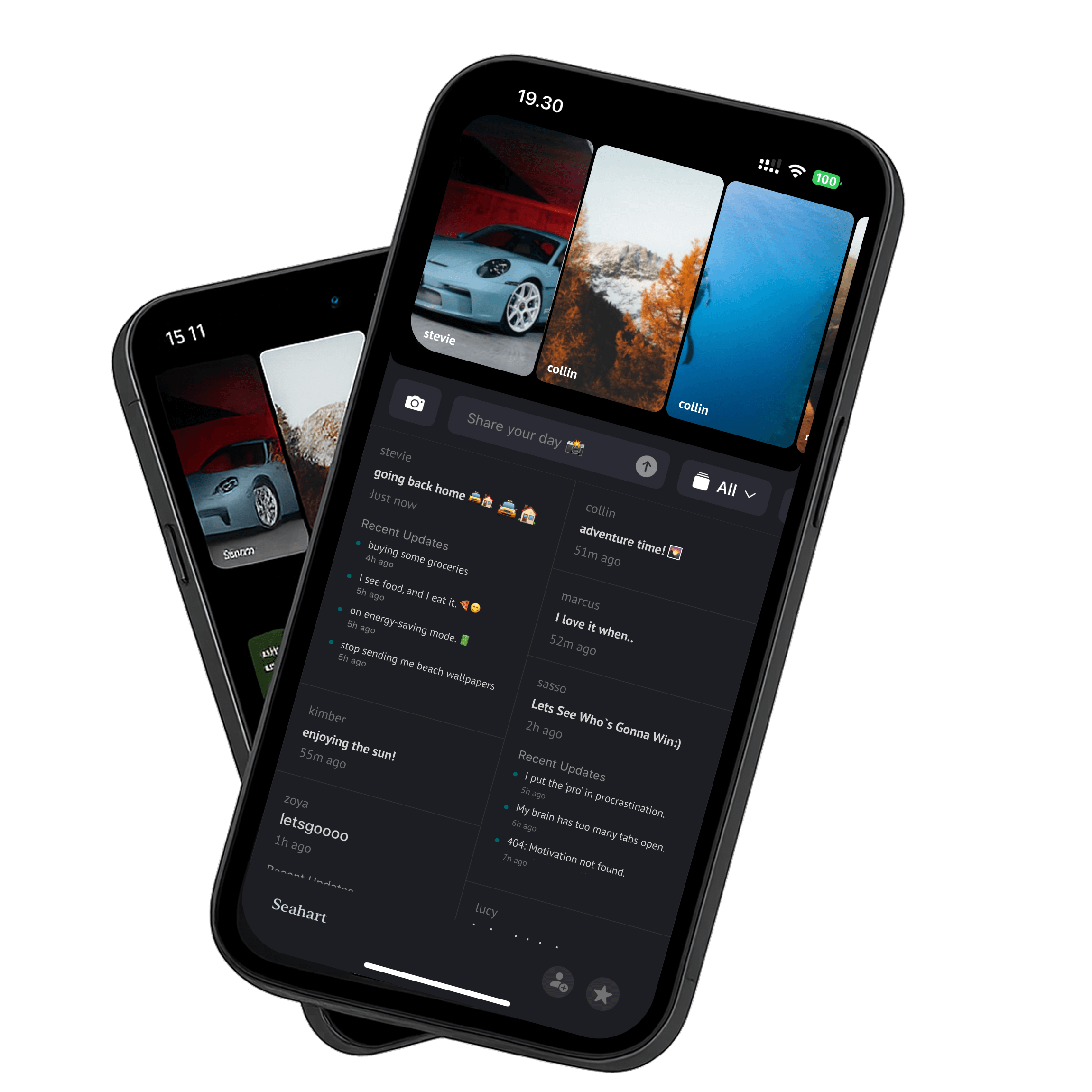 Seahart App Interface